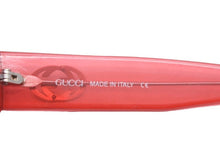 Load image into Gallery viewer, GUCCI グッチ サングラス メガネ 眼鏡 ロゴ レッド 2400/N/S 56□22 アイウェア 良好 中古 32247