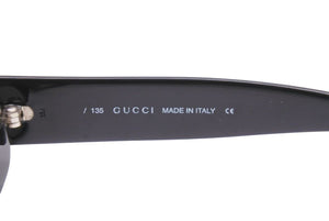 GUCCI グッチ ヴィンテージ サングラス メガネ 黒眼鏡 ブラック GG 2409/N/S サイズ49□19 メンズ 良好 中古 32251