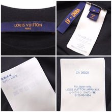 Load image into Gallery viewer, LOUIS VUITTON ルイ・ヴィトン 半袖Ｔシャツ NBAコラボ RM212M ブラック コットン メンズ サイズL 良好 N32460