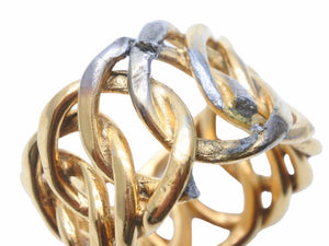 CHANEL シャネル バングル ゴールド ココマーク ロゴ GP アクセサリー 小物 中古 32597