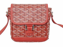 Load image into Gallery viewer, 極美品 GOYARD GRAND BLEU ゴヤール グランブルーPM ショルダーバッグ レッド 美品 中古 32659