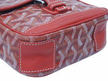 Load image into Gallery viewer, 極美品 GOYARD GRAND BLEU ゴヤール グランブルーPM ショルダーバッグ レッド 美品 中古 32659