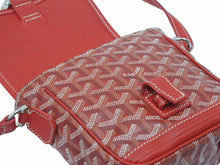 Load image into Gallery viewer, 極美品 GOYARD GRAND BLEU ゴヤール グランブルーPM ショルダーバッグ レッド 美品 中古 32659