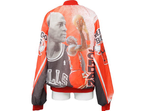 NBA エヌビーエー CHICAGO BULLS シカゴ ブルズ JORDAN ジョーダン ヴィンテージ ブルゾン ジャンパー ジャケット S 中古 32691