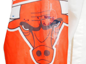 NBA エヌビーエー CHICAGO BULLS シカゴ ブルズ JORDAN ジョーダン ヴィンテージ ブルゾン ジャンパー ジャケット S 中古 32691