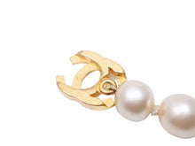 Load image into Gallery viewer, CHANEL シャネル ブレスレット パール ココマーク ターンロック ゴールド 97A レディース 美品 32738