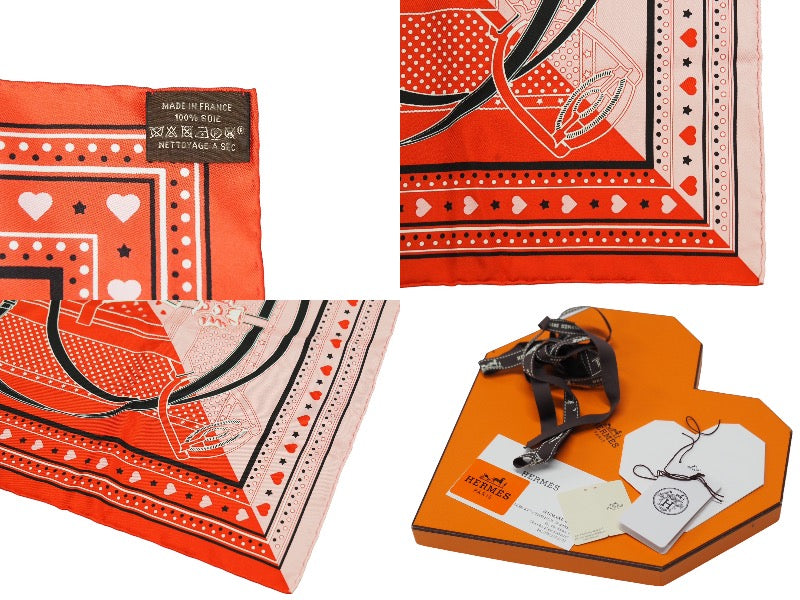 HERMES エルメス カレ70 スカーフ 19SS Heart Bag ハート バッグ
