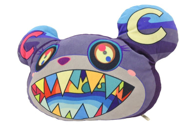 COMPLEXCON コンプレックスコン クッション 村上隆 ドブ君 カイカイキキ ウルサベア パープル マルチカラー 美品 中古 32919
