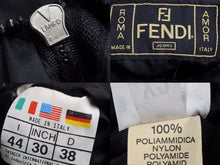 画像をギャラリービューアに読み込む, FENDI フェンディ ヴィンテージ ロングコート アウター ジャケット ズッカ柄 リバーシブル ブラウン メンズ 良好 N33354