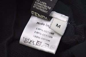 FENDI フェンディ レディース ショーツ ショートパンツ ランニング ジム トレーニング ブラック ホワイト M 中古 33554