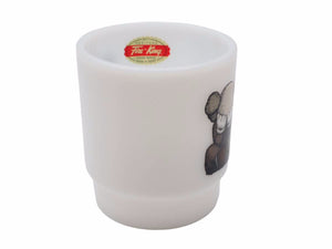 未使用 KAWS TOKYO FIRST Fire-King Stacking Mug スタッキングマグ カウズ トウキョウ ファースト マグカップ 中古 33582
