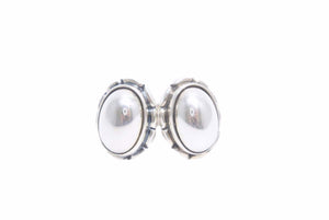GEORG JENSEN ジョージジェンセン イヤリング 2001 ヘリテージコレクション シルバー ピアス ユニセックス 美品 中古 N33642