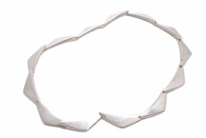 GEORG JENSEN ジョージ ジェンセン ピーク PEAK ネックレス ペンダント 39cm シルバー 925 レディース 良好 33643