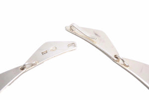 GEORG JENSEN ジョージ ジェンセン ピーク PEAK ネックレス ペンダント 39cm シルバー 925 レディース 良好 33643