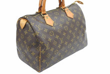 Load image into Gallery viewer, LOUIS VUITTON ルイヴィトン ヴィンテージ スピーディ30 speedy 30 ハンドバッグ カバン モノグラム ブラウン 中古 33835 正規品