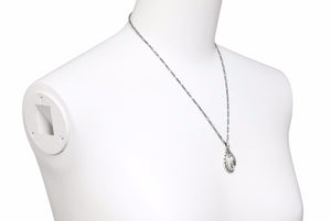 GEORG JENSEN ジョージジェンセン 2001 イヤーペンダント ネックレス シルバー925 定番 ユニセックス 美品 33875