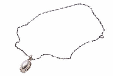 GEORG JENSEN ジョージジェンセン 2001 イヤーペンダント ネックレス シルバー925 定番 ユニセックス 美品 33875