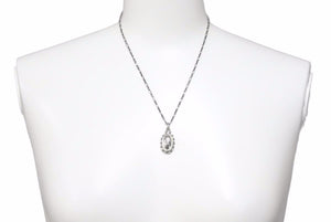 GEORG JENSEN ジョージジェンセン 2001 イヤーペンダント ネックレス シルバー925 定番 ユニセックス 美品 33875