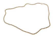 Load image into Gallery viewer, 極美品 Tiffany&amp;Co. ティファニー ヴィンテージ 太 ロング ネックレス ツイスト 14K 希少 60cm 36.8g ユニセックス 中古 33895