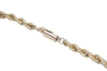 Load image into Gallery viewer, 極美品 Tiffany&amp;Co. ティファニー ヴィンテージ 太 ロング ネックレス ツイスト 14K 希少 60cm 36.8g ユニセックス 中古 33895