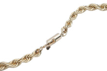 Load image into Gallery viewer, 極美品 Tiffany&amp;Co. ティファニー ヴィンテージ 太 ロング ネックレス ツイスト 14K 希少 60cm 36.8g ユニセックス 中古 33895