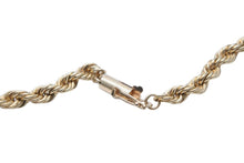 Load image into Gallery viewer, 極美品 Tiffany&amp;Co. ティファニー ヴィンテージ 太 ロング ネックレス ツイスト 14K 希少 60cm 36.8g ユニセックス 中古 33895