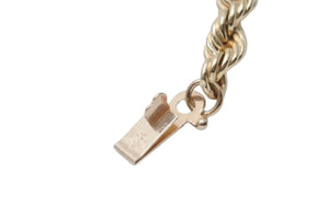 極美品 Tiffany&Co. ティファニー ヴィンテージ 太 ロング ネックレス ツイスト 14K 希少 60cm 36.8g ユニセックス 中古 33895