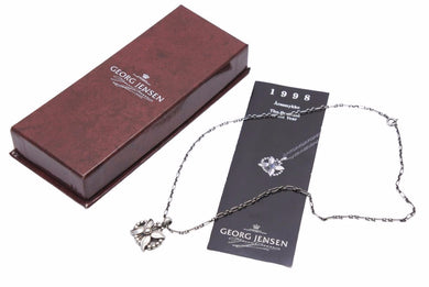 GEORG JENSEN ジョージジェンセン 1998 イヤーペンダント ネックレス シルバー925 アクセサリー ユニセックス 美品 中古 33954