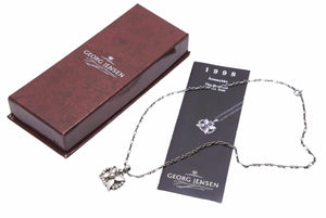 GEORG JENSEN ジョージジェンセン 1998 イヤーペンダント ネックレス シルバー925 アクセサリー ユニセックス 美品 中古 33954