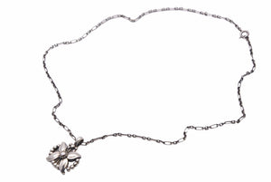 GEORG JENSEN ジョージジェンセン 1998 イヤーペンダント ネックレス シルバー925 アクセサリー ユニセックス 美品 中古 33954