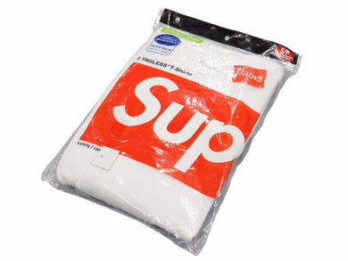 Supreme シュプリーム 半袖Ｔシャツ ヘインズ ホワイト Tシャツ アンダーウェアー 3枚パック 美品 中古 33982 