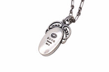 Load image into Gallery viewer, GEORG JENSEN ジョージジェンセン 2005 ネックレス イヤーペンダント シルバー 925 メンズ 中古 34069