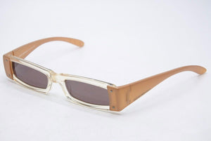 EMPORIO ARMANI エンポリオアルマーニ サングラス イタリア製ロゴ クリアベージュ 615-s 446 51□17 135 中古 34182 