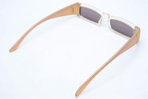 EMPORIO ARMANI エンポリオアルマーニ サングラス イタリア製ロゴ クリアベージュ 615-s 446 51□17 135 中古 34182 
