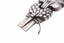 Load image into Gallery viewer, 特大サイズ GEORG JENSEN ジョージ ジェンセン ブレスレット 30 シルバー 925 83.42g ヴィンテージ 草 植物 メンズ 美品 中古 34444