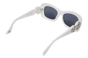 GIANNI VERSACE ジャンニ ヴェルサーチ ヴィンテージ サングラス 眼鏡 メデューサ ホワイト MOD.417 COL.850 良好 中古 34460