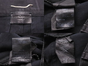 SAINT LAURENT サンローラン パンツ エディスリマン期 2015 ブラック パンツ 28 390001 中古品 34513