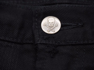 名作 UNDERCOVER アンダーカバー 85デニム 05AW ARTS&CRAFTS期 ブラック メンズ サイズ3 中古 N34776