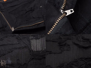 名作 UNDERCOVER アンダーカバー 85デニム 05AW ARTS&CRAFTS期 ブラック メンズ サイズ3 中古 N34776