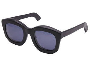 KUBORAUM クボラウム Maske B2 サングラス アイウェア メガネ ブラック サイズ49□26 150mmp 美品 中古 34916