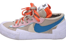Load image into Gallery viewer, KAWS sacai Nike カウズ サカイ ナイキ ブレーザー ロー リード スニーカー 靴 マルチ レザー サイズ23.5㎝ 中古 34941