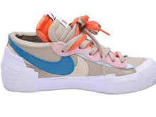 Load image into Gallery viewer, KAWS sacai Nike カウズ サカイ ナイキ ブレーザー ロー リード スニーカー 靴 マルチ レザー サイズ23.5㎝ 中古 34941