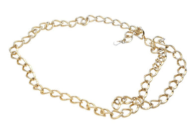 CHANEL シャネル チェーンベルト 94A ゴールド 金色 レディース 中古 N34995