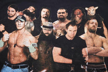 Load image into Gallery viewer, プロレス ヴィンテージ tシャツ live raw 2015 古着 トップス コレクション 格闘技 ブラック コットン 良品 中古 35325