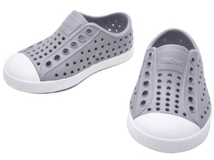 Native Shoes ネイティブシューズ JEFFERSON ジェファーソン スニーカーサンダル EVA グレー ホワイト 12.5cm 美品 中古 35383
