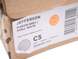 Native Shoes ネイティブシューズ JEFFERSON ジェファーソン スニーカーサンダル EVA グレー ホワイト 12.5cm 美品 中古 35383