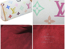 Load image into Gallery viewer, LOUIS VUITTON ルイヴィトン 村上隆 ミニスピーディ ブラック 白 ブロン モノグラムマルチ M92645 美品 35411