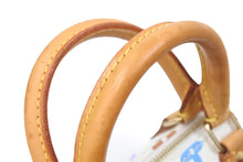 Load image into Gallery viewer, LOUIS VUITTON ルイヴィトン 村上隆 ミニスピーディ ブラック 白 ブロン モノグラムマルチ M92645 美品 35411