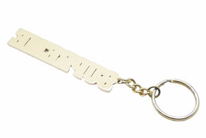 SUPREME シュプリーム 18SS ブロックロゴ キーチェーン ゴールドラインストーン アイスドアウト 中古 3547 