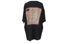 Load image into Gallery viewer, RUSH COUNTERPARTS ラッシュ 90s ウサギとカメ 半袖Ｔシャツ ブラック プリント ヴィンテージ 動物 サイズXL 中古 35571